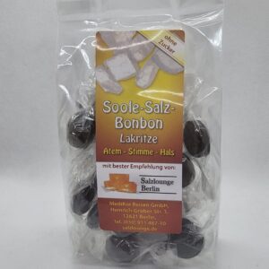 Bio-Salz- Bonbons Lakritze 90g